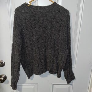 American Eagle Outfitters Dark Gray Sweater